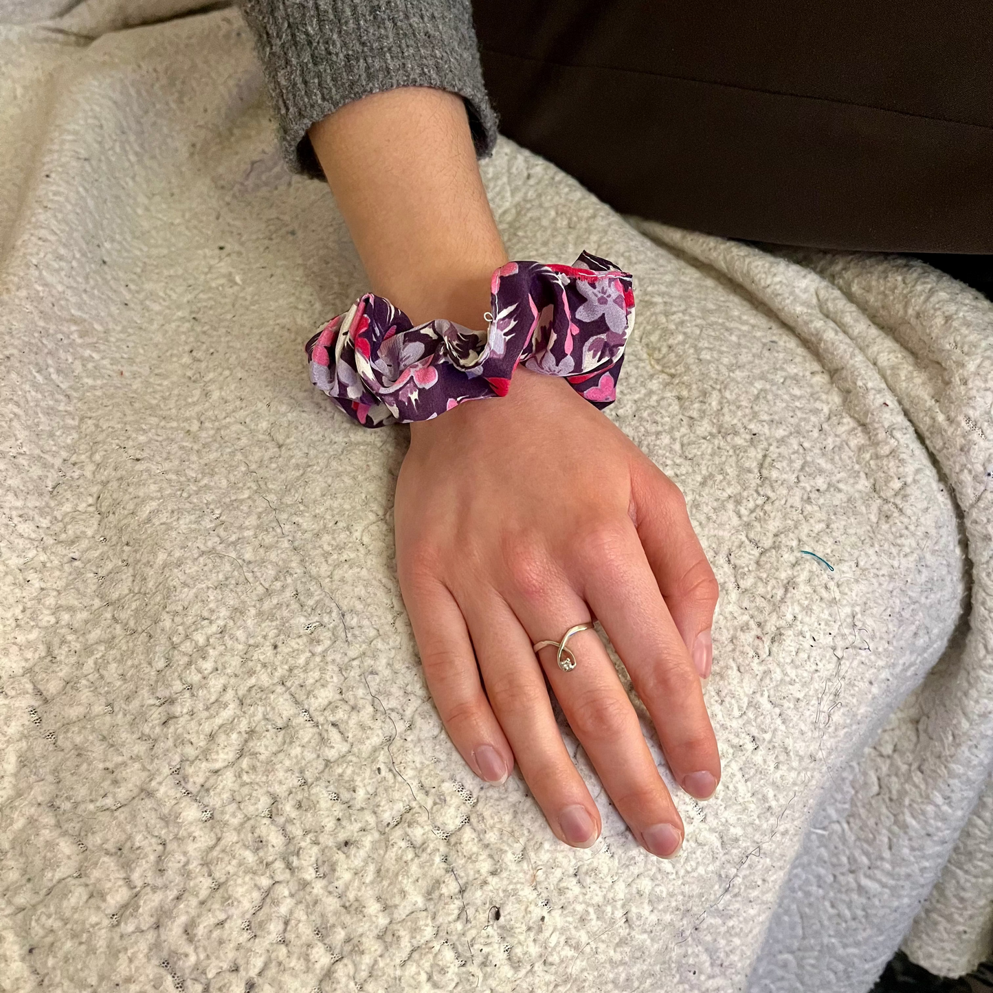 Chouchou Fleurs éclatantes